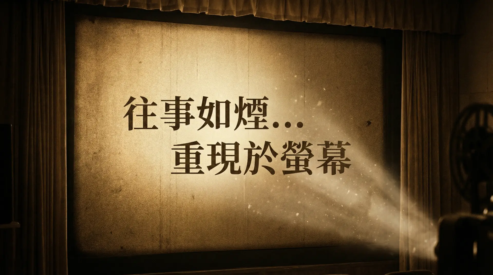 独立光影 中文字幕 - 复古银幕上的中文字幕